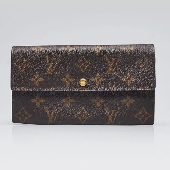 Louis Vuitton Monogram Canvas Sarah Wallet - Picture 1 of 12